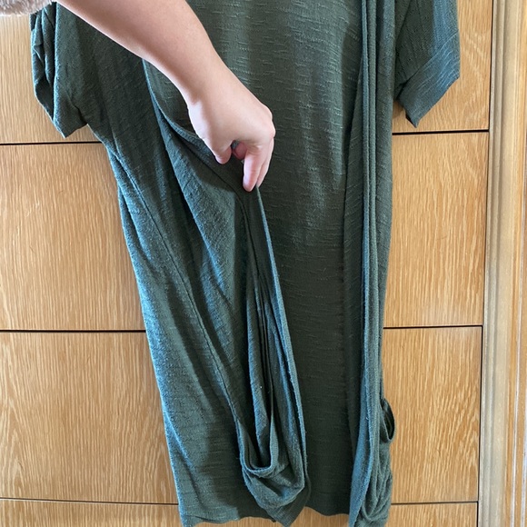 Maurices olive green short sleeve sweater size small - Picture 3 of 3